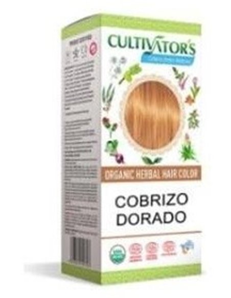 Cobrizo Dorado Tinte Organico 100Gr. Ecocert de Cultivators