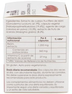 Reishi Extracto Puro 60Vcaps. de Hawlik