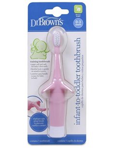 Cepillo Dental Infantil 0-3 Años 1Un Rosa de Dr. Brown´S