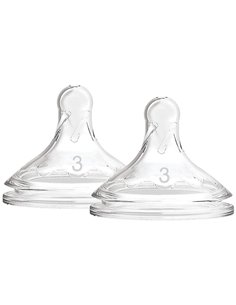 Tetina Options B/Ancha Sili Redon N3 +6M 2Un de Dr. Brown´S