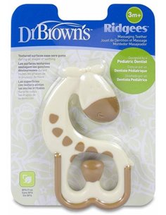 Mordedor Refrig Ridgees Masajeador Jirafa +3M 1Un de Dr. Brown´S