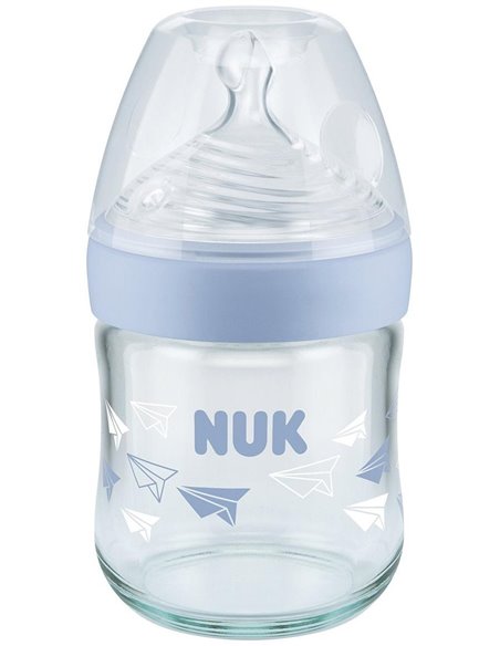 Biberon Nuk Nature Sense Tc Cristal 0-6 S 120Ml. de Nuk