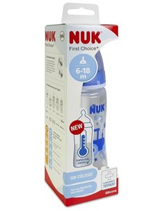 Biberon Fc+ Pp Tc Flow Cont 6-18 L Silicona 300Ml. de Nuk