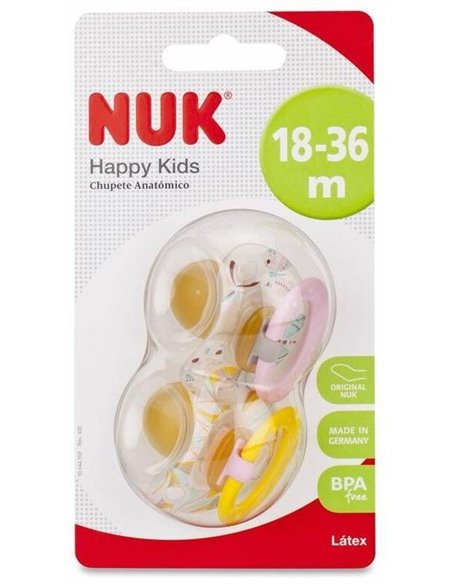 Chupete Star 18-36 Latex 2Ud. de Nuk