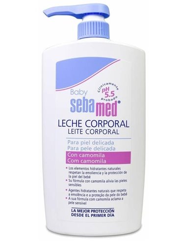Baby Leche Corporal Hidratante 750 Mililitros Sebamed