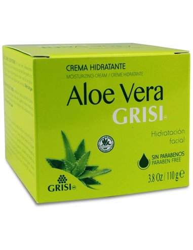 Crema Hidratante Aloe Vera Tarro 110Ml. Aloe Grisi de Grisi