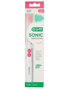 Cepillo Elec Sonic Sensitive Pilas 1 Un de Gum