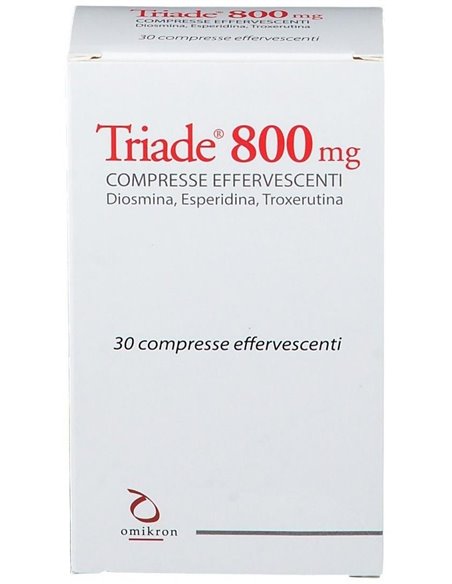 Triade 800Mg 30Comp Efervescentes de Omikron