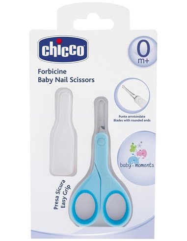 Tijera Infantil Azul de Chicco