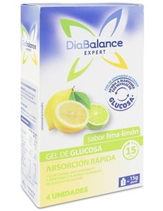 Diabalance Gel Glucosa Absorcion Rapida Limon 4Ud. de Diabalance