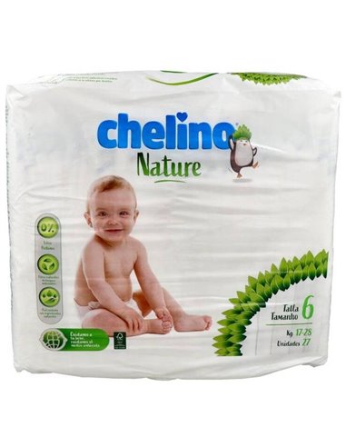Chelino Pañal Inf Nature T/6 17-28Kg 27Un de Chelino