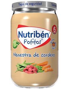 Nutriben Potito Menestra De Cordero 235Gr. de Nutriben