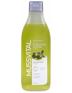 Mussvital Essentials Gel Baño Olivo 750Ml de Mussvital