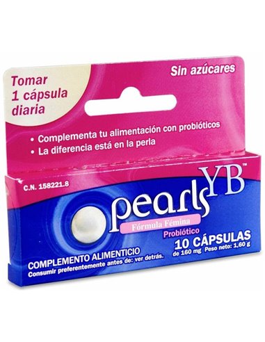 Pearls Yb Cuidado Intimo 10Cap. de D.H.U.