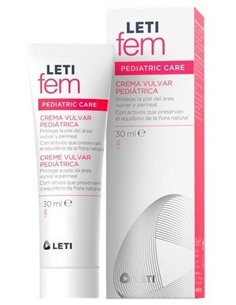 Letifem Crema Vulvar Pediat 30Gr de Leti