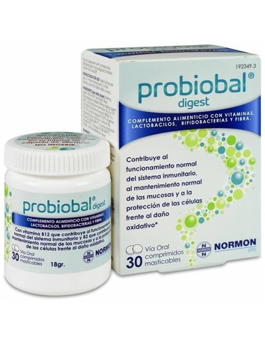 Probiobal Digest 30 Comp Masticables de Probiobal