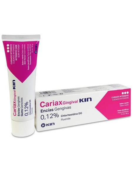 Cariax Gingival Pasta Clorhexidina 0,12 75Ml de Kin
