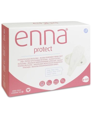 Enna Protect Tanga Salvaslip Reutilizable 3 Unidades Enna Cycle