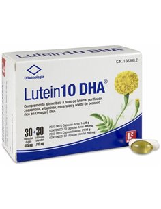 Lutein 10 Dha 30+30Cap. de Ele2Pharma