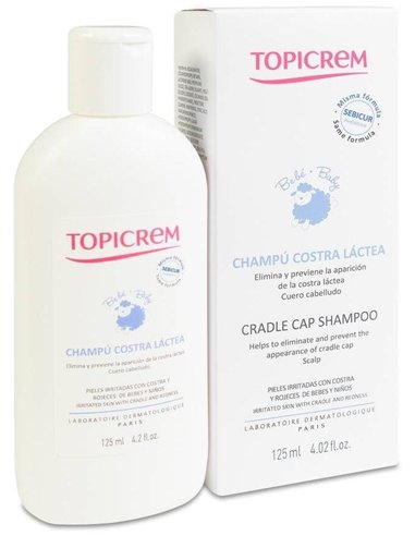 Topicrem Sebicur Baby Costra Lactea Champu 125 Ml de Topicrem