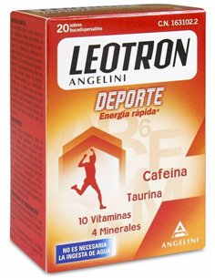 Leotron Deporte 20Sobres de Leotron