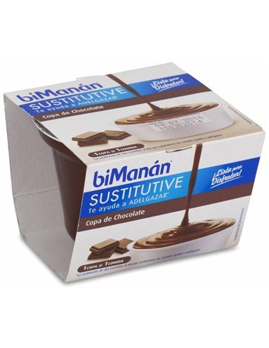 Copa Sustitutiva Chocolate 210Gr. de Bimanan