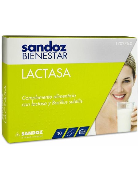 Sandoz Bienestar Lactasa 4500 30 Caps de Sandoz Bienestar