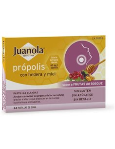 Juanola Past Propolis Hedera-Miel-Frut Bosque 24Ud de Juanola