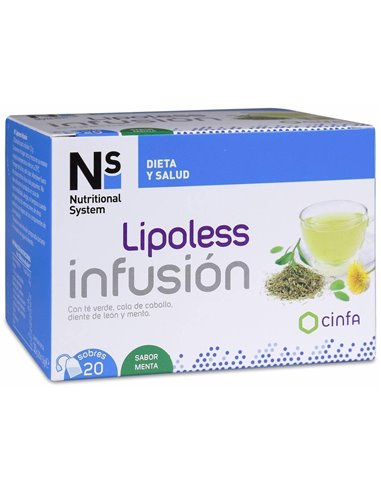 Ns Lipoless Infusion 20 Sobres de Ns
