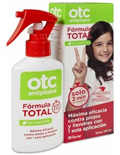 Otc Antipiojos Formula Total Spray 125Ml. de Otc Ferrer