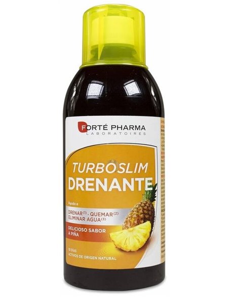 Turboslim Drenante Piña 500Ml. de Forte Pharma