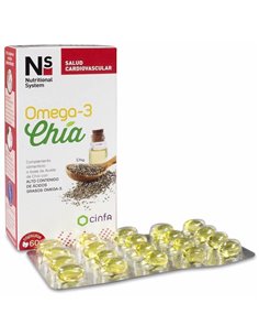 Ns Omega 3 Chia 60 Caps de Ns