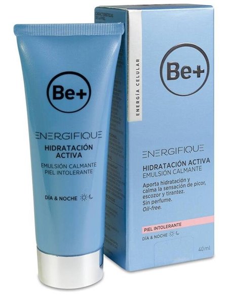 Be + Energ Hidrat Activa Piel Intoler 40Ml de Be+