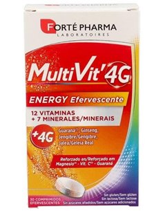 Multivit 4G Energy 2X15Comp. Eferv. de Forte Pharma