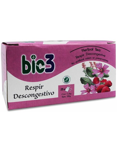 Bie3 Respir Descongestivo Infusion 25Sbrs. de Bie 3