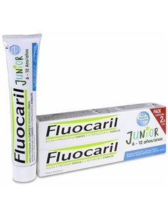 Fluocaril Junior Gel Duplo Bubble Dentifri 2X75Ml. de Fluocaril