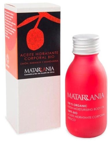 Aceite Corporal Limon Naranja Mandarina 100Ml. Bio de Matarrania