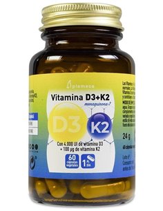 Vitamina D3+K2 60Cap. de Plameca