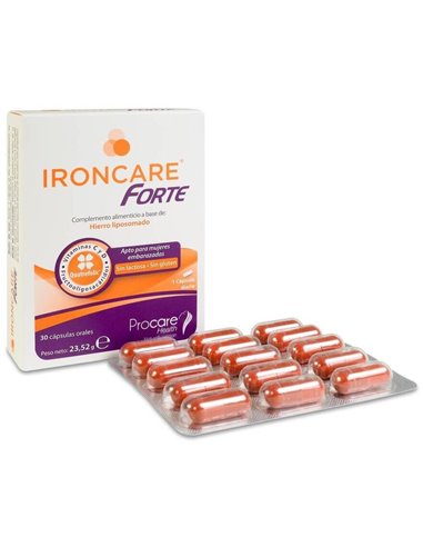 Ironcare Forte 30Caps de Ironcare
