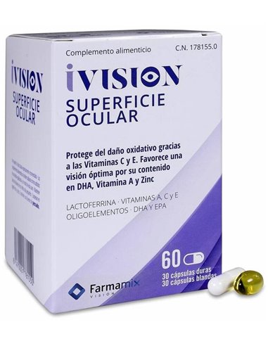 Ivision Superficie Ocular 60 Caps de Ivision