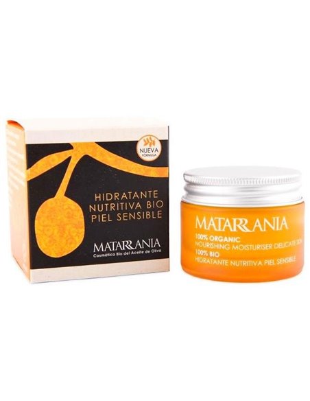 Hidratante Nutritiva Piel Sensible Crema 30Ml. Bio de Matarrania