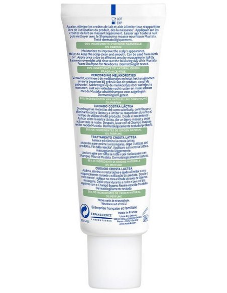Cuidado Costra Lactea Bebe 40Ml. de Mustela