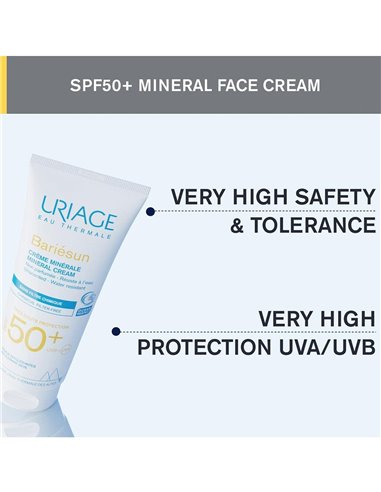 Bariesun Crema Mineral Spf50+ 100Ml. de Uriage