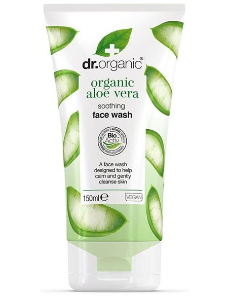 Limpiador Facial Cremoso Aloe Vera 150Ml de Dr. Organic