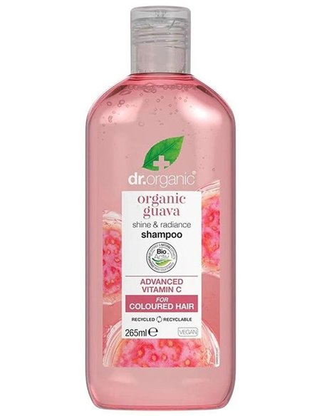 Champu Cabello Teñido Guayaba 265Ml de Dr. Organic