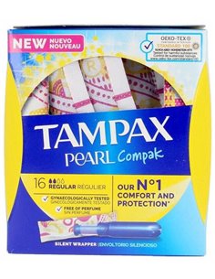 Tampax Compak Pearl Regular 16Ud Tampax