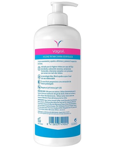 Vagisil Higiene Intima Odorblock 500 Ml de Vagisil