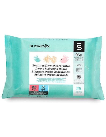 Toallitas Humedas 25 Unidades de Suavinex