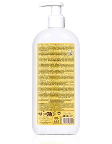 Champu Camomila 400Ml. de Cleare Institute