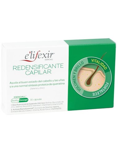 Elifexir Esenciall Redensificante Capilar 30Cap. de Elifexir
